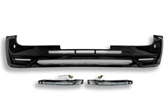 Azzuro Front Splitter in Gloss Black To Fit Land Rover Defender 2020+ (L663)