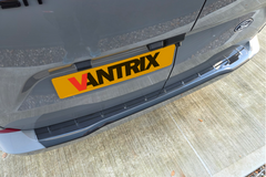 Ford Transit Custom 2024+ VanTrix Rear Bumper Protector - Carbon Fibre
