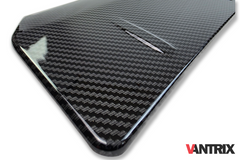 Ford Transit Custom 2024+ VanTrix Rear Bumper Protector - Carbon Fibre