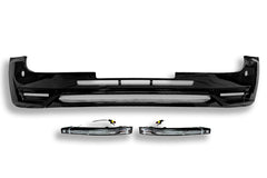 Azzuro Front Splitter in Gloss Black To Fit Land Rover Defender 2020+ (L663) - Eagle 4x4