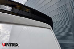 Ford Transit Custom 2024+ VanTrix Rear Spoiler (Barn Door) - Gloss Black