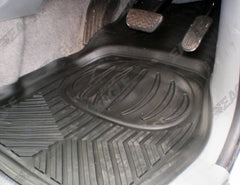 Dirt Catcher Standard Heavy Duty Rubber Tray Floor Mats - Eagle 4x4
