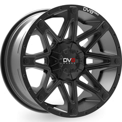 DV8 Works Armoured Black 20" Alloy Wheel - Eagle 4x4