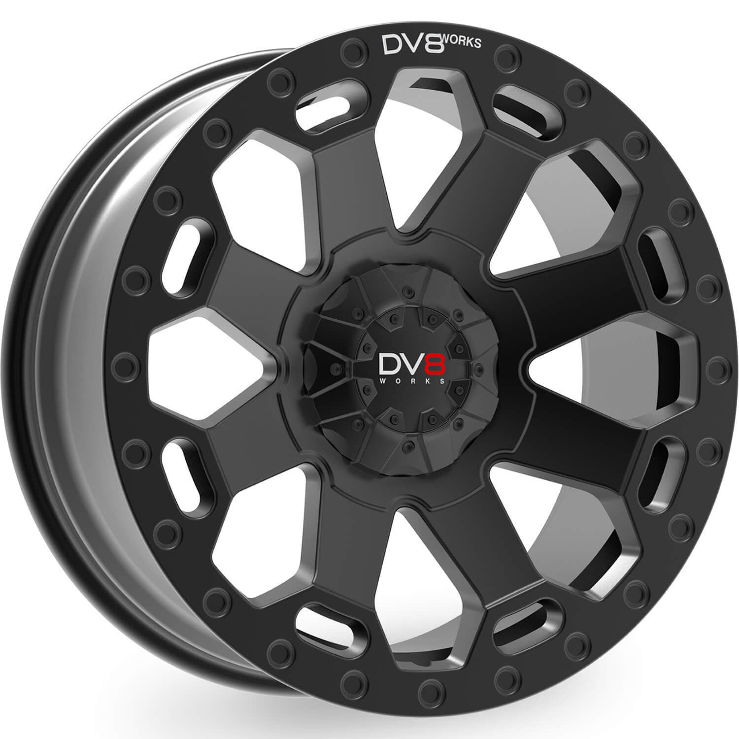 DV8 Works Concept Black 20" Alloy Wheel - Eagle 4x4