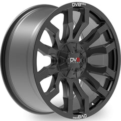 DV8 Works Edge Black 20" Alloy Wheel - Eagle 4x4
