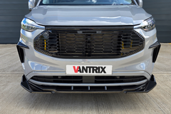 Ford Transit Custom 2024+ VanTrix Front Grille - Raptor Style  - Gloss Black
