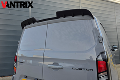 Ford Transit Custom 2024+ VanTrix Viper Rear Spoiler (Barn Door) - Matt Black