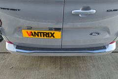 Ford Transit Custom 2024+ VanTrix Rear Bumper Protector - Carbon Fibre