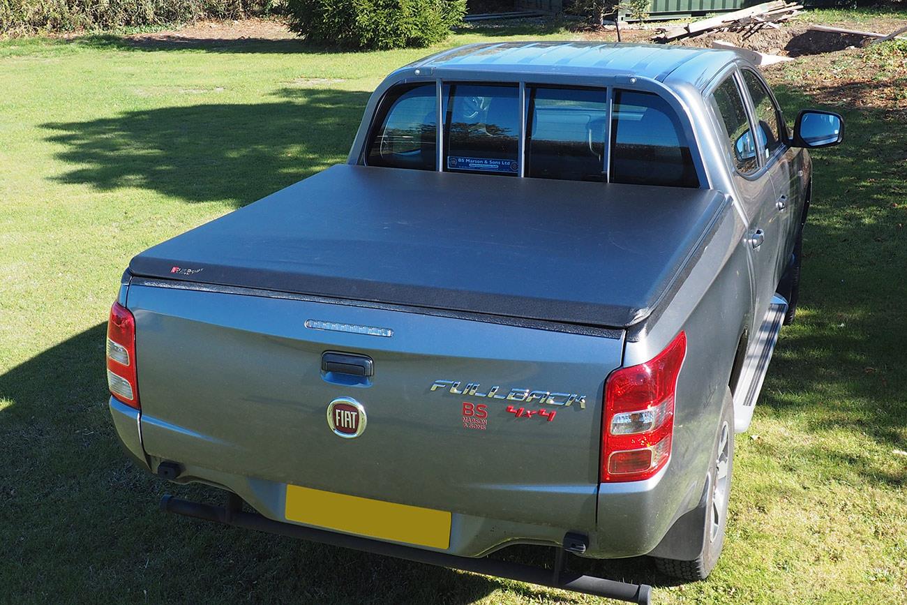 Fiat Fullback D/C Soft Roll Up Cover - With Ladder Rack 953FF - Eagle 4x4