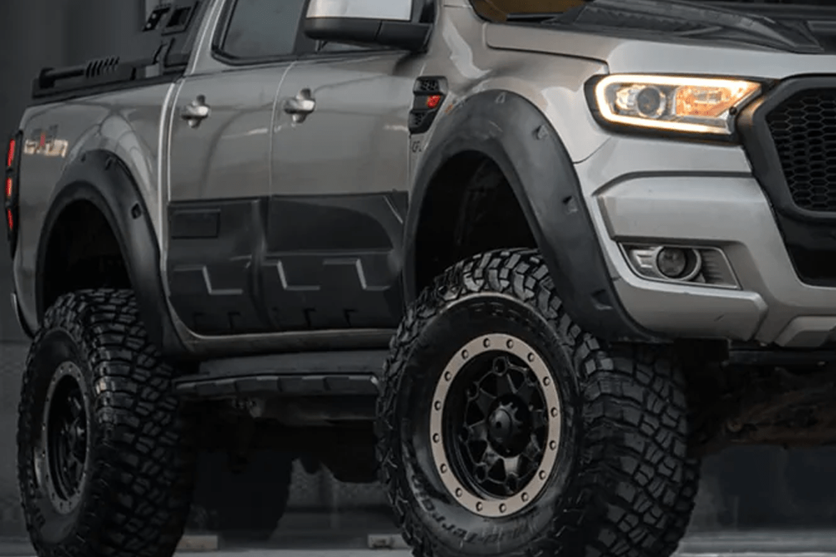 Ford Ranger 2012 - 2022 Jumbo 6pc Body Cladding - Eagle 4x4