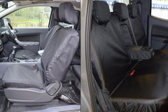 Ford Ranger 2012 - 2022 (T6, T7, T8) - Eagle1 Tailored Seat Covers - Wildtrak Front Only - Eagle 4x4
