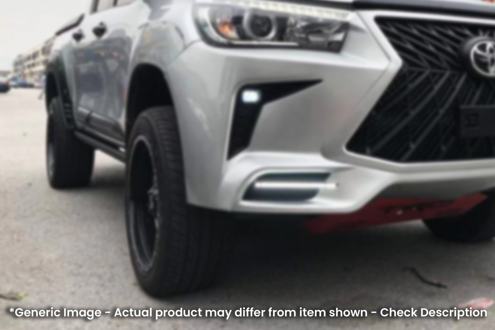 Ford Ranger 2016+ Full Black Custom Bumper Cover Trim - Matt Black - Eagle 4x4