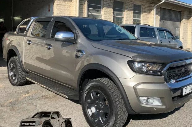 Ford Ranger 2016+ Wheel Arche Extensions - Slim Fit - INJECTION MOULDED - Eagle 4x4