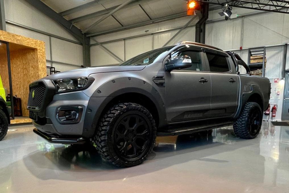 Ford Ranger 2019 - 2022 Bolt Style EGR Wheel Arch Extensions for XL/XLT/Limited/Stormtrak/Wolftrak - Eagle 4x4