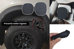 Ford Ranger 2023+ Chassis Rail End Bungs (Anti - Corrosion) - Silicone Pair - Eagle 4x4