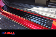 Ford Ranger 2023+ Door Sill Guards (Black Snowflake) - Eagle 4x4