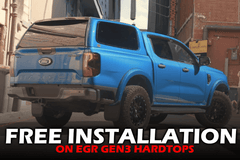 Ford Ranger 2023+ EGR Gen3 Hardtop - Eagle 4x4