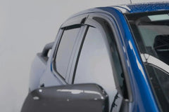 Ford Ranger 2023+ EGR Wind Deflectors - Set of 4 - Dark Smoke - Eagle 4x4