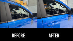 Ford Ranger 2023+ Exterior Side Door Window Trims (4pc) - Eagle 4x4