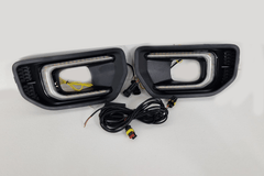 Ford Ranger 2023+ Fog Light Surrounds With DRLs /Indicators (NOT Wildtrak) - Eagle 4x4