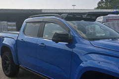 Ford Ranger 2023+ Matt Black Wind Deflectors (4pc) - Eagle 4x4