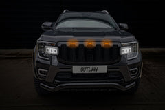 Ford Ranger 2023+ Outlaw Grille With LED Lights - Eagle 4x4