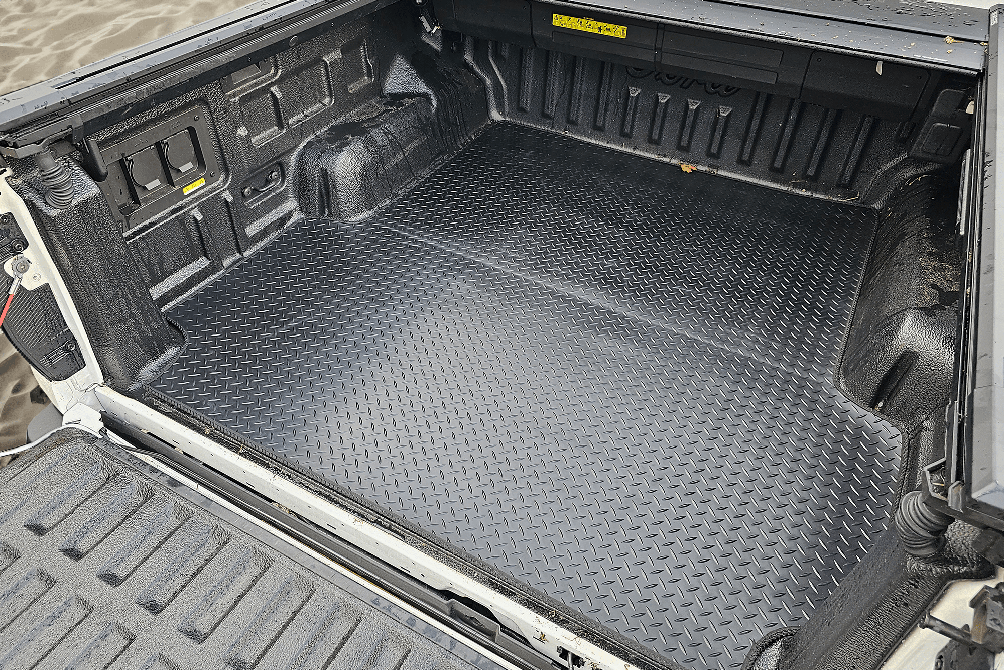 Ford Ranger 2023+ (PHEV Only) Rubber Load Bed Liner Boot Mat - Eagle 4x4