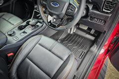 Ford Ranger 2023+ Spyder Floor Mats - Full Set - Eagle 4x4