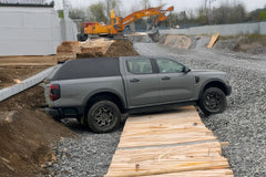 Ford Ranger 2023+ Spyder Hardtop Commercial with Solid Sides - Eagle 4x4