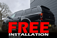 Ford Ranger 2023+ Spyder Hardtop with Sliding Windows - Eagle 4x4