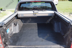 Ford Ranger 99 - 11 Chequered Rubber 3mm Non Slip Load Boot Mat (Dog Mat) - Eagle 4x4