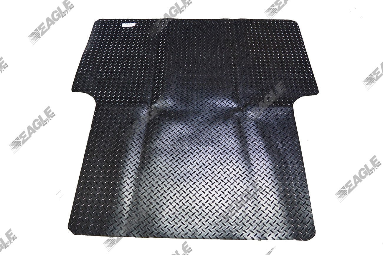 Ford Ranger 99 - 11 Chequered Rubber 3mm Non Slip Load Boot Mat (Dog Mat) - Eagle 4x4