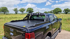 Ford Ranger Electric Roller Shutter - Flat Side Rails - Eagle 4x4