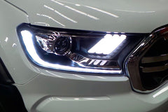 Ford Ranger Mustang - Style DRL LED Headlight Upgrades - Eagle 4x4