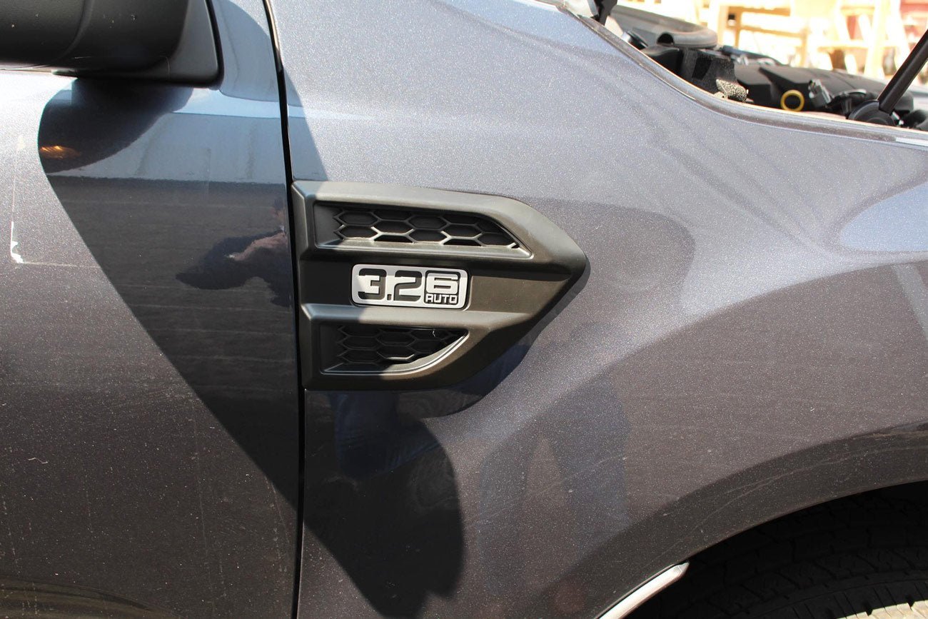 Ford Ranger Side Vent Surround Covers - Black - Pair - Eagle 4x4