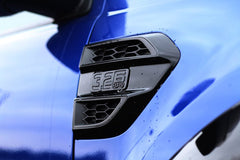 Ford Ranger Side Vent Surround Covers - Black - Pair - Eagle 4x4