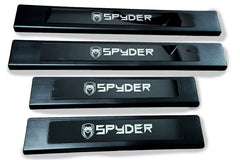 Ford Ranger Spyder Door Sill Covers in Black - Eagle 4x4