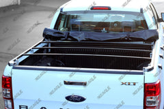 Ford Ranger SUPER CAB T6 Eagle1 Soft Roll - Up Tonneau Cover - NO LADDER RACK - Eagle 4x4
