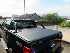 Ford Ranger T6 2012+ Soft Roll Up Cover - With OE Sports Bar - Eagle 4x4