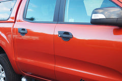Ford Ranger T6 - Door Handle Inserts - Black - Set of 4 - Eagle 4x4