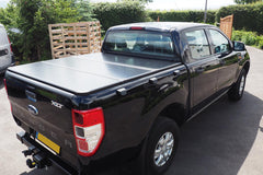 Ford Ranger T6 Double Cab 2012 Onwards Eagle Pro Fold Hard Tri Fold Tonneau Cover - Eagle 4x4