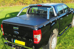 Ford Ranger T6 Eagle1 Soft Roll - Up Tonneau Cover - NO Ladder Rack - Eagle 4x4