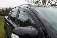 Ford Ranger T6 Wind Deflectors - Set of 4 - Eagle 4x4