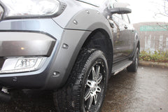 Ford Ranger T7 16 - 19 Wheel Arch Kit - Set of 6 - EGR - Rivet Style - Eagle 4x4