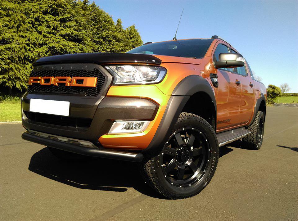 Ford Ranger T7 (2016 - 2019) Wheel Arch Extensions - Set of 6 - Smooth - Eagle 4x4