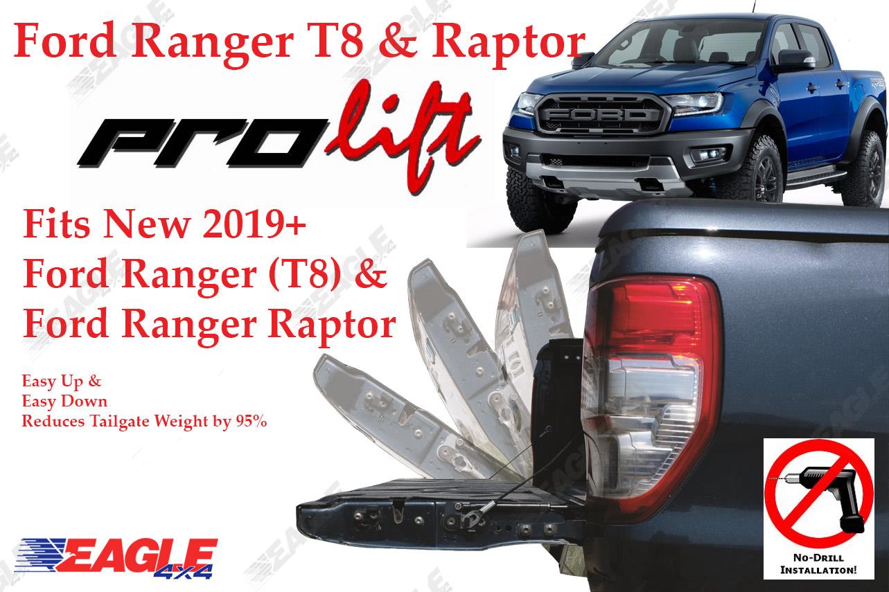 Ford Ranger T8 2019+ ProLift Tailgate Assistant Tailgate Damper - Eagle 4x4