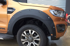 Ford Ranger T8 EGR Wheel Arch Extensions - Rivet Style - Eagle 4x4