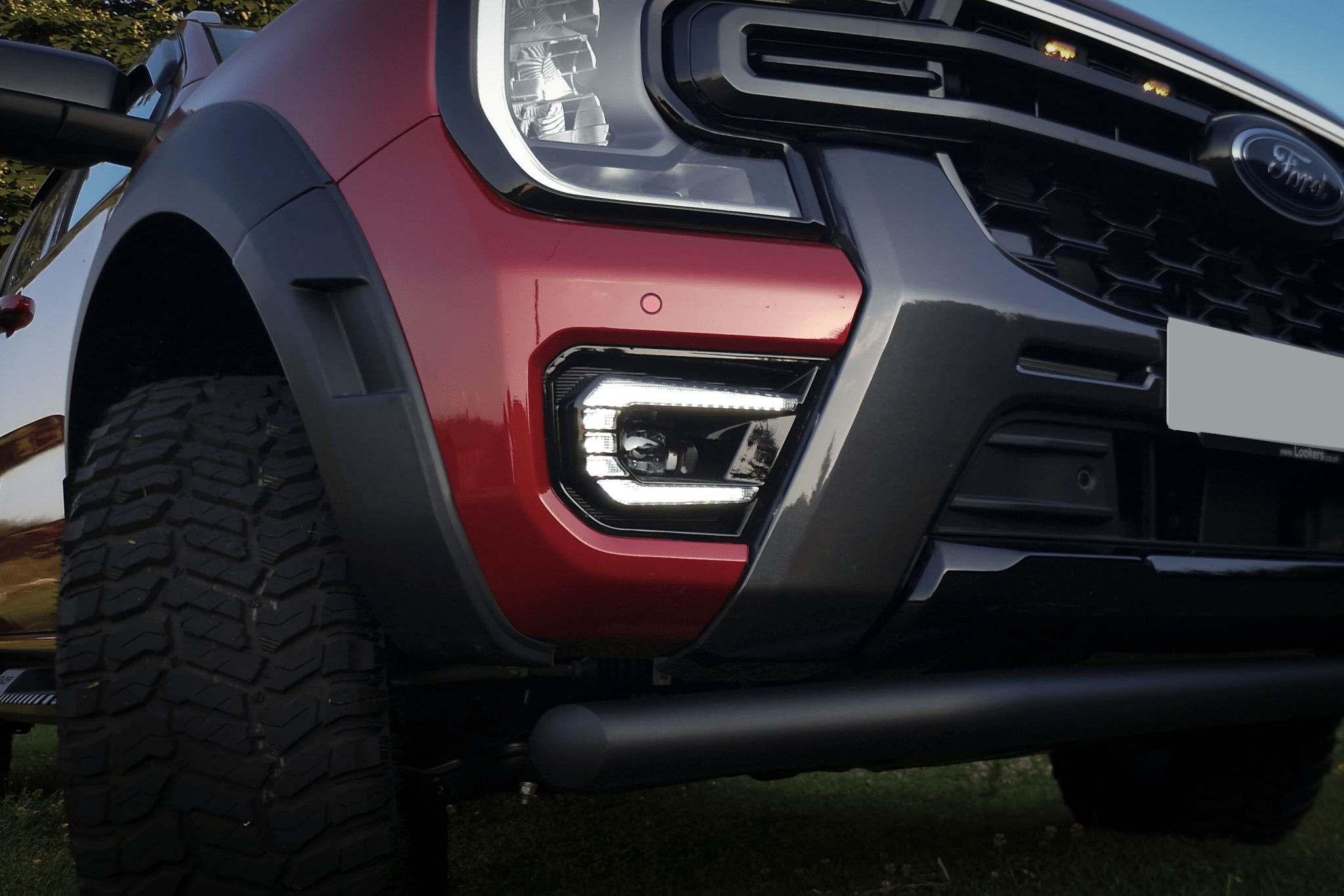 Ford Ranger Wildtrak 2023+ Fog Light Surrounds With DRLs /Indicators - Eagle 4x4