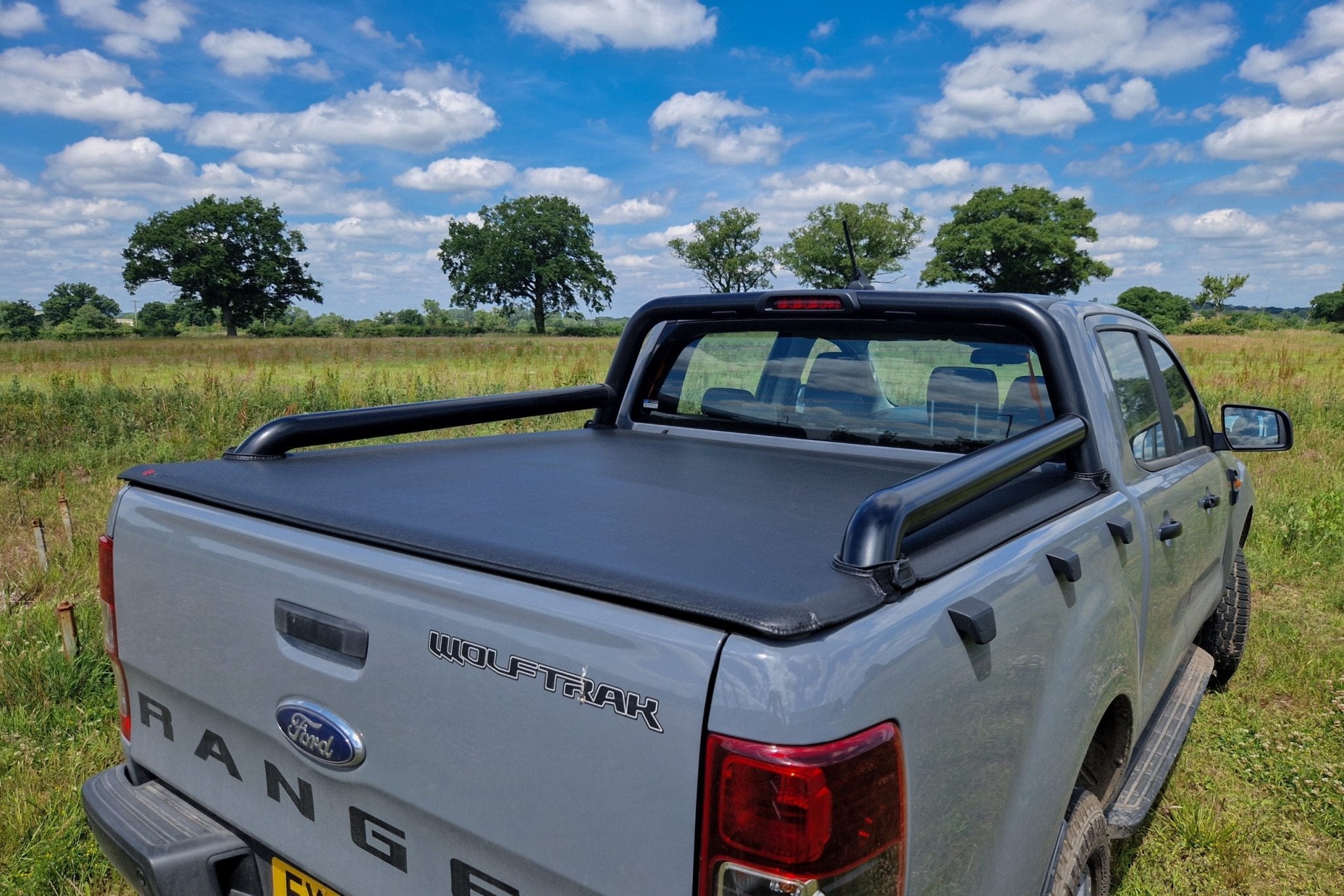 ford ranger tarp Ford Ranger Wolftrak Soft Tonneau Cover - fits with Wolftrak Roll Bar