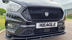 Ford Transit Custom 2018 - 2023 - Spider Stealth Grille - Gloss Black - Eagle 4x4